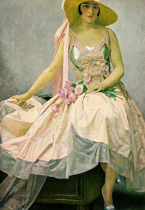 h. c. etcherry paris- chic oil painting picture